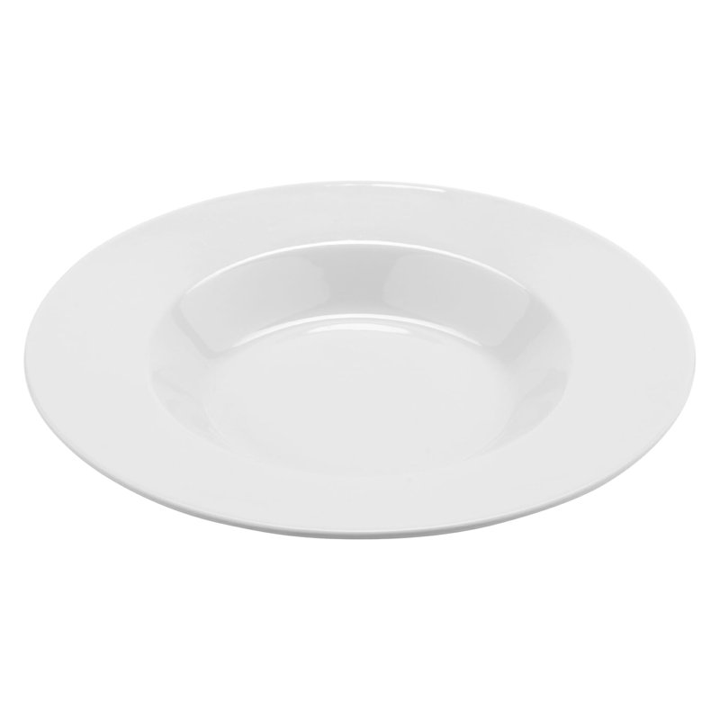 Le GE Bol à pâtes en porcelaine haute résistance, 23 onces, blanc (ensemble de 1)