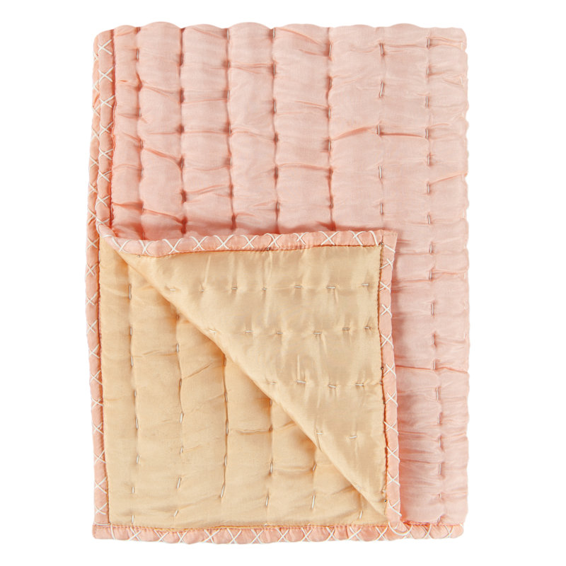Chenevard Blossom & Peach Quilt, California King