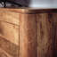 140Cm Solid Mango Wood TV Stand – Light Oak Finish Fully Assembled Media Console Cabinet, No Veneer Entertainment Unit With Storage Shelves & Drawers For Living Room, Modern Rustic TV Cabinet