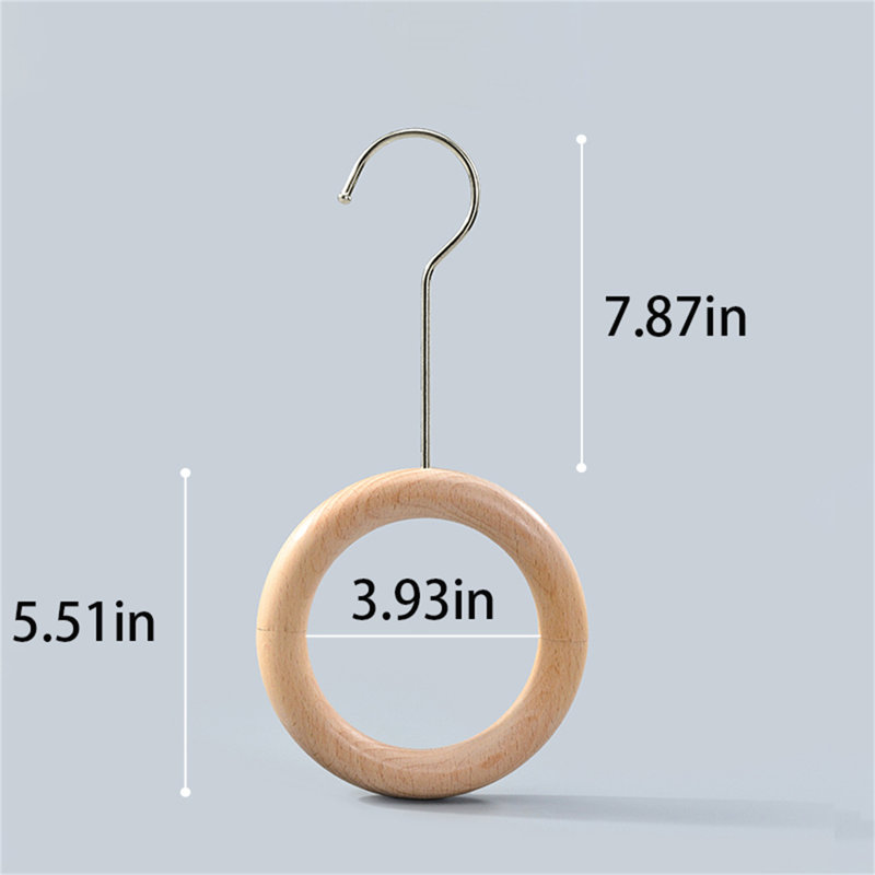 Cintre pour écharpe en bois Silkcircle, 20
