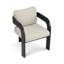 Ensemble de chaises de salle à manger avec structure en bois d'hévéa massif de l 24 po x P 24,5 po x H 30,75 po Christopher Knight Home (ensemble de 2)-129885810
