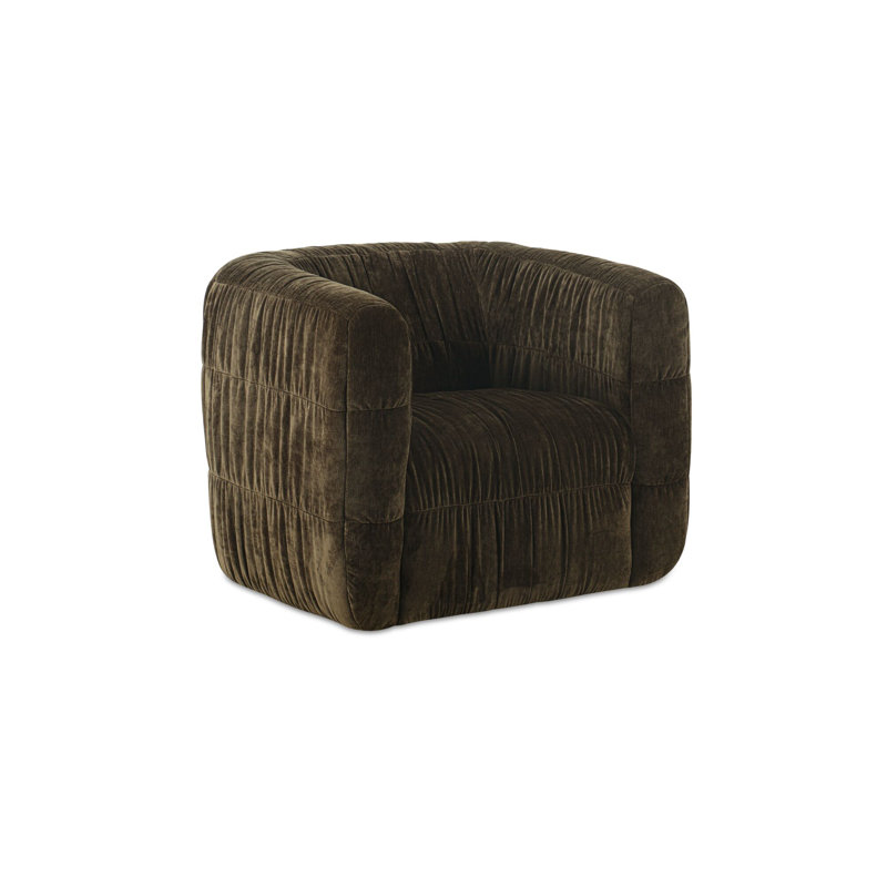 Robson Swivel Chair Toffee, Green