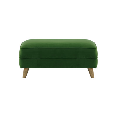Conrad 100cm Wide Rectangle Solid Colour Ottoman