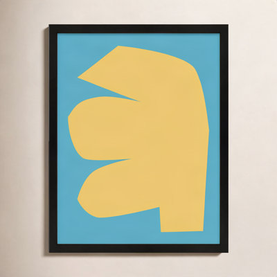 Blue Study 1 Print by Michael Kempen