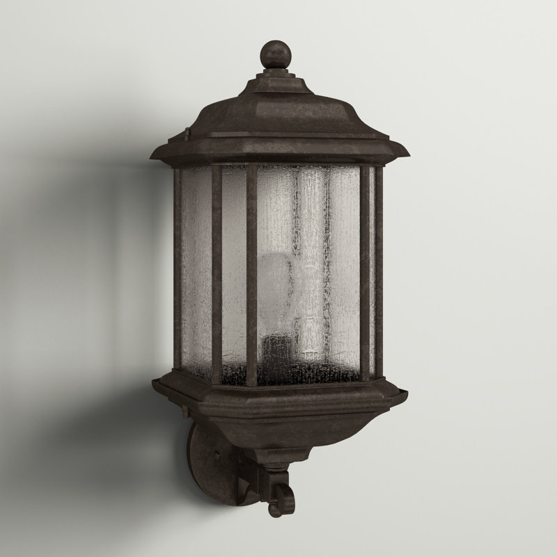 Kent One Light Outdoor Wall Lantern from Generation Lighting , Oxford Bronze