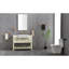 Miroir de salle de bain 42 po x 24 po à fixation murale avec miroir de brouillard, température de couleur réglable, intensité variable, luminosité élevée pour le rasage du brouillard rectangulaire rétro-éclairé, monté, grand avec fonction d'arrêt manuel la nuit