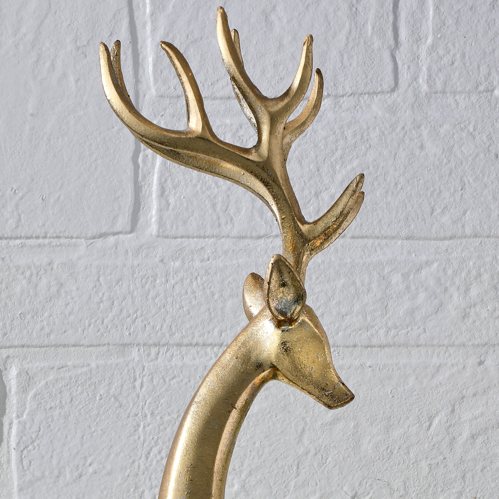 15" Resin Standing Elegant Deer