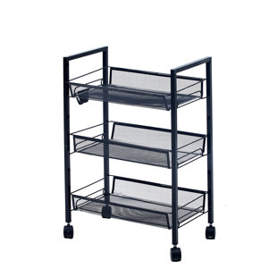 Cason 26'' H x 17.44'' W Utility Cart with Wheels