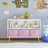Kids Bookcase With Collapsible Fabric Drawers-1224021018