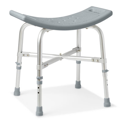 Bariatric Shower Chair Without Back, 550lb. Capacity
