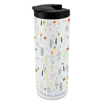 Tumbler Floral You Are Strong 20Oz