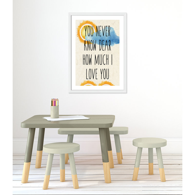 Impression sur papier Sunshine C, H 34,5 po x l 24,5 po x P 0,6 po, Encadré plat blanc