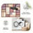 Purple and Beige Geometric Blocks carpet-easy to clean, machine-washable, soft and comfortable; suitable for door mats, kitchens, living rooms, bedrooms, corridors, and laundry areas. Easy to clean, durable carpet for home decoration.-128973527