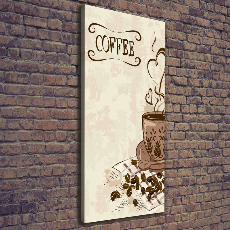 Aromatic Coffee - Wrapped Canvas Print