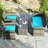 4 - Person Patio Conversation Set with Cushions-668035068