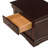 Two Drawers Louis Philip Bedroom Nightstand Solid Wooden Contemporary And Simple Style-1582454152