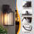 Mozingo 1-Light Outdoor Wall Lantern with Dusk to Dawn-1607469179-1585090790