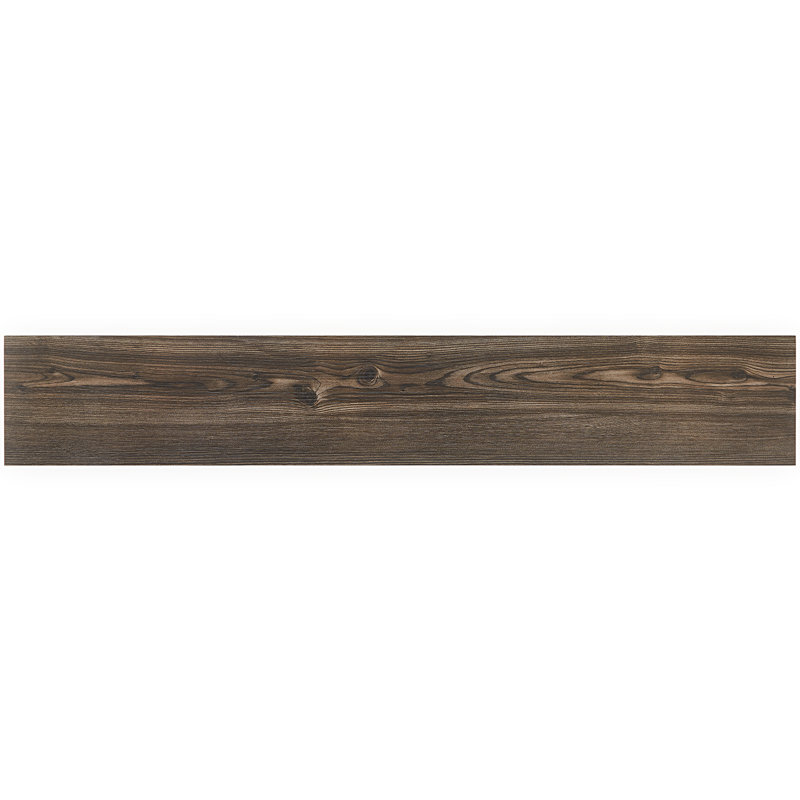 Evergreen 8" x 47" Porcelain Wood Look Wall & Floor Tile (10.32 Sq. Ft./ Case), Coffee