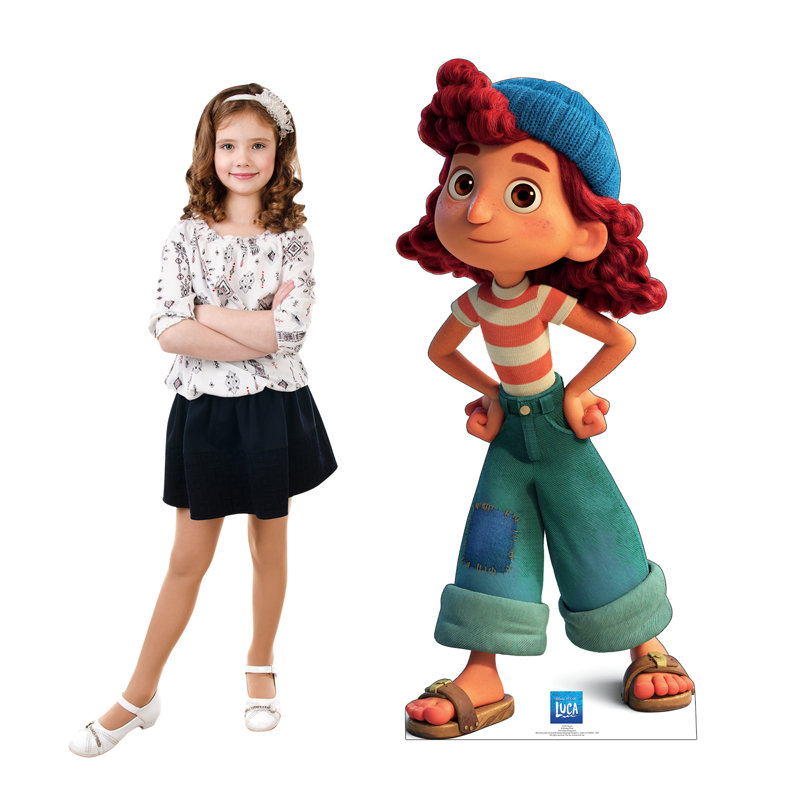Giulia Life Size Cardboard Cutout from Disney Pixar Luca