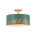 Blue/Antique White/Gold
