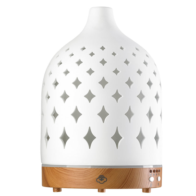 Supernova White Ceramic Ultrasonic Aromatherapy Diffuser