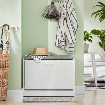6 Pair Flip Down Shoe Storage