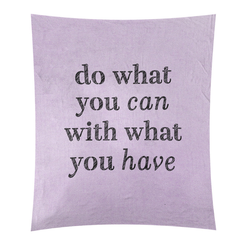 En polyester, ce que vous pouvez citer tapisserie, H 27,5 po x l 37,5 po, Mauve / noir