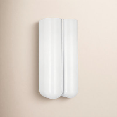 Single Light Glass Dimmable Flush Mounted Sconce