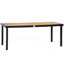 Outdoor Dining Table, Rectangular Garden Table