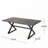 Outdoor Dining Table, Aluminum Material, Steel Frame, Large Surface, High-Quality Cast Aluminum, Suitable For Patio/Backyard/Garden