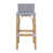 Estella Bar Stool, Gray/White Dot is unavailable