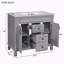 Meuble-lavabo 36 po avec lavabo supérieur-123207871
