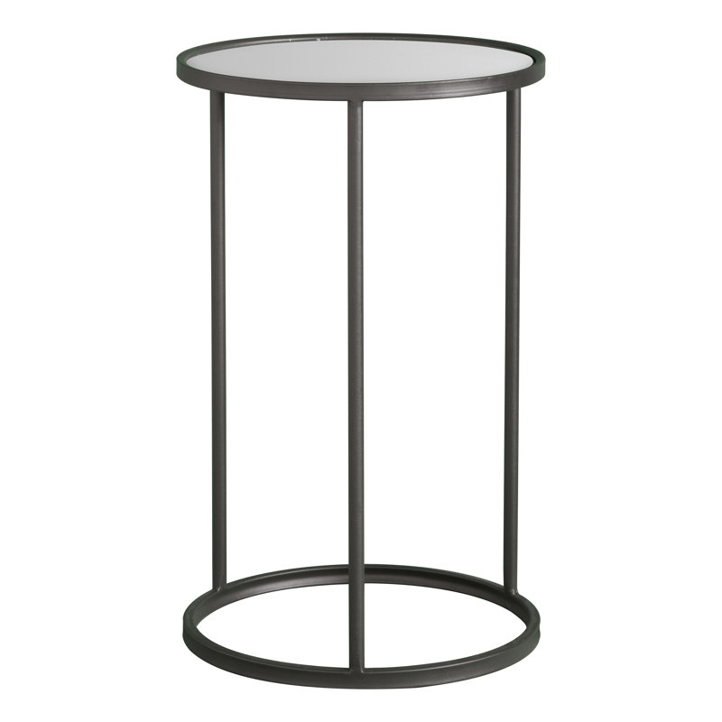 Canyonlands Glass Top Frame End Table