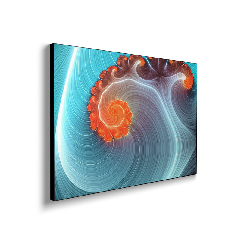 Reproduction d'art sur toile en métal Stepreix - Lagon bleu par un artiste inconnu