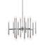 Lustre linéaire moderne unique à 24 lumières Avron par Thomas O'Brien-44138714-44138711