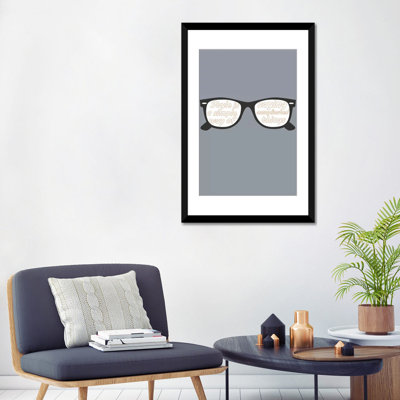 « style verres », impression sur toile