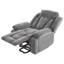 Upholstered Recliner With Cup Holders-906306568