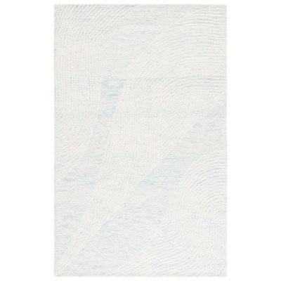 Pine Hand Tufted Wool;Cotton Abstract Rug