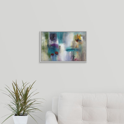 « turquoise rétablissement », peinture sur toile