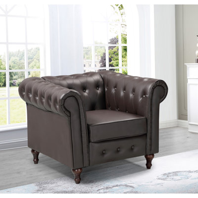 Fauteuil Chesterfield de 39,76 po Sheilds