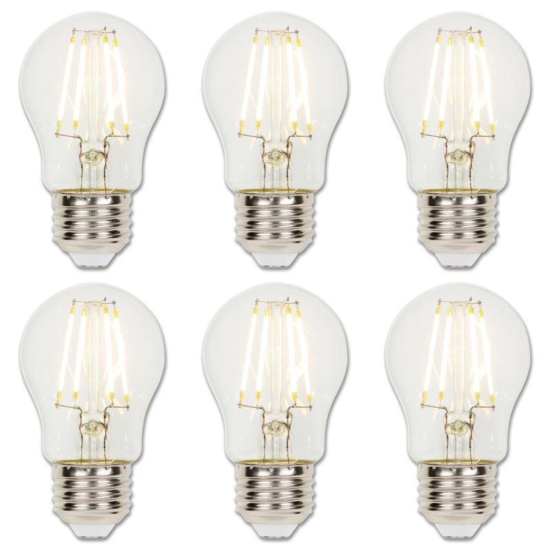 4.5 Watt (40 Watt Equivalent),  A15 LED, Dimmable Light Bulb, Warm White E26/Medium (Standard) Base, 3000K