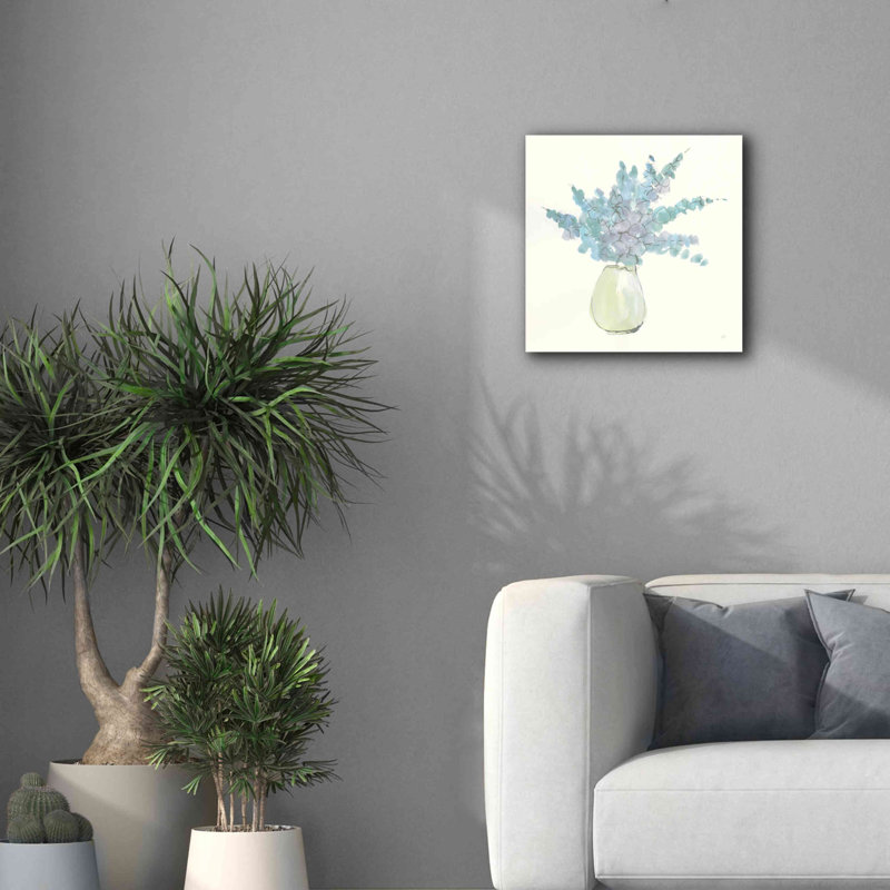 «Plant Eucalyptus IV» par Chris Paschke, H 18 po x l 18 po x P 0,75 po