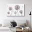 "Colorful Splash Dandelions Contemporary Modern Minimal Large", reproduction d'art sur toile encadrée-71511446-71511447-119390331