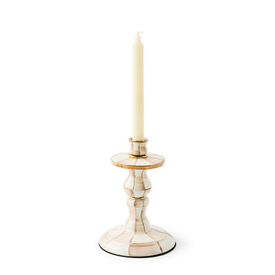 Mocha Check Candlestick