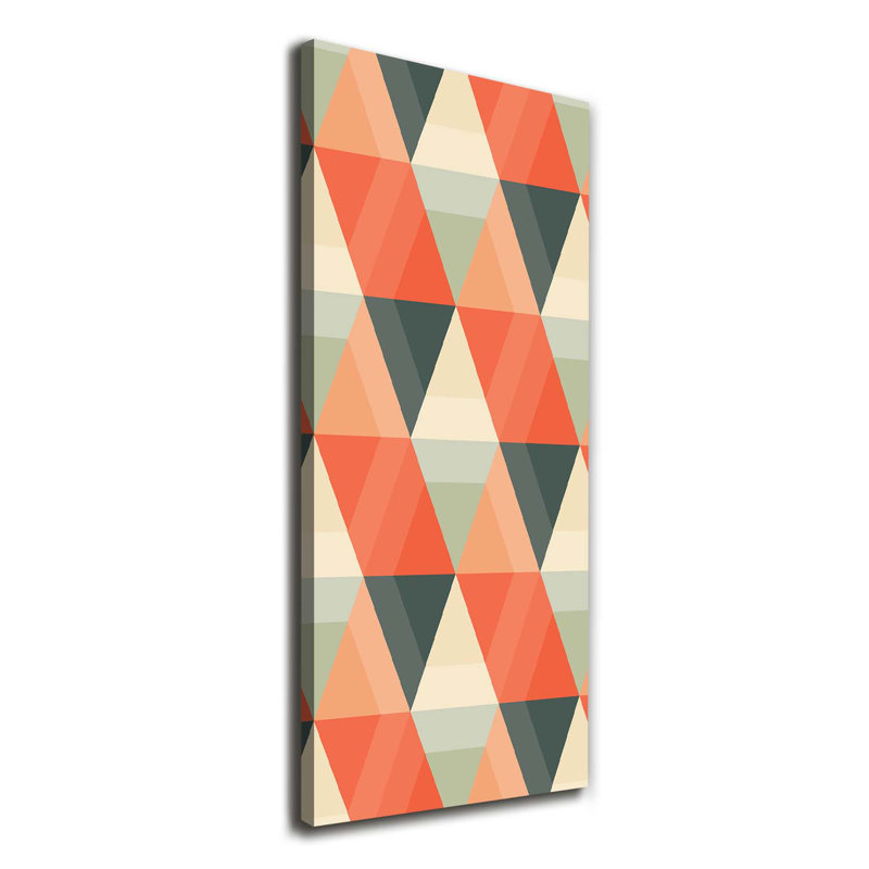Geometric Background - Wrapped Canvas Print