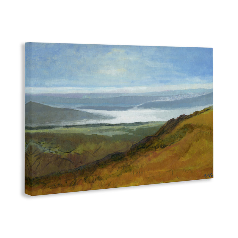 Vast Serene Hills Canvas, design by Dita Jacobovitz, 20" H x 30" W