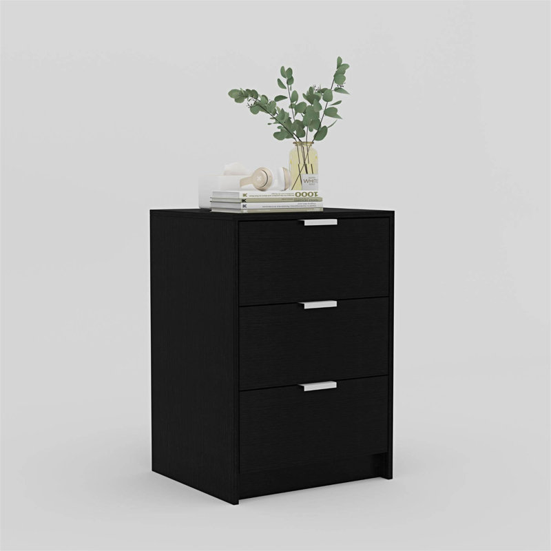 Ragavan 40cm W Manufactured Wood Bedside Table