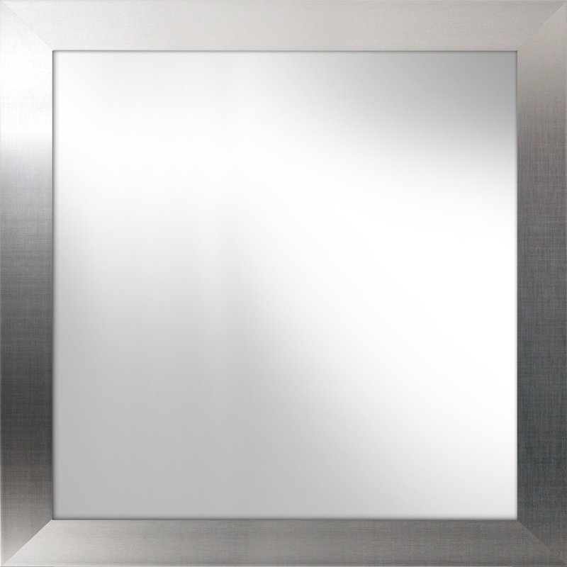 Gerharda Plastic Leaning Mirror, Silver