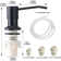 Soap Dispenser For Kitchen Sink, Built In Sink Soap Dispenser, Countertop Soap Dispenser Pump With 47" Extension Tube Kit, No Need To Fill Little Bottle Again