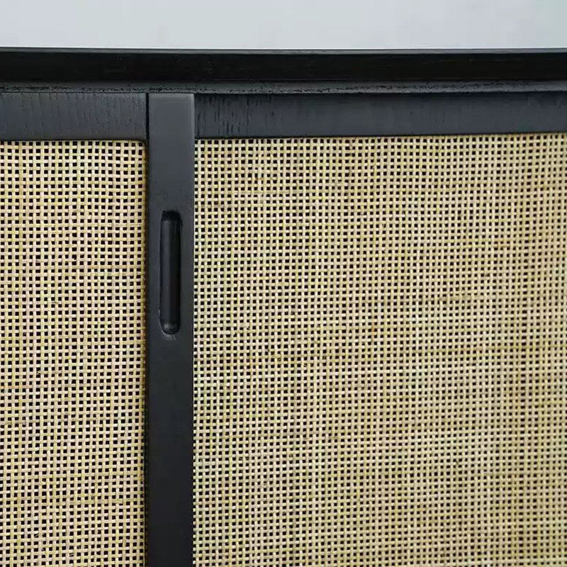 Meuble télé simple en rotin Simple Style, 70.86''